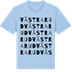 Blue Soul t-shirt med Västra Rud ordlek t-shirt
