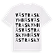 Västra Skymnäs ordlek t-shirt