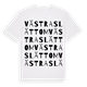 Västra Slättom ordlek t-shirt