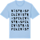 Blue Soul t-shirt med Västra Speke ordlek t-shirt