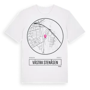 Västra Stenåsen t-shirt – ekologisk bomull t-shirt från Pinshirt