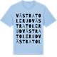 Blue Soul t-shirt med Västra Tolerud ordlek t-shirt