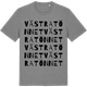 Mid Heather Gray t-shirt med Västra Tönnet ordlek t-shirt