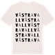Vintage White t-shirt med Västra Vall ordlek t-shirt