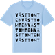 Blue Soul t-shirt med Västtomten ordlek t-shirt