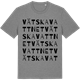 Mid Heather Gray t-shirt med Vätskavattnet ordlek t-shirt