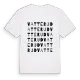 Vatterud ordlek t-shirt