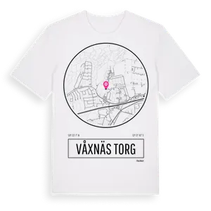 Våxnäs Torg t-shirt – ekologisk bomull t-shirt från Pinshirt