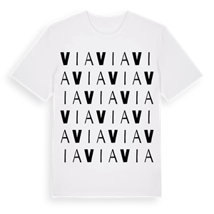 Via ordlek t-shirt – ekologisk bomull t-shirt från PinShirt