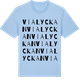 Blue Soul t-shirt med Vialyckan ordlek t-shirt
