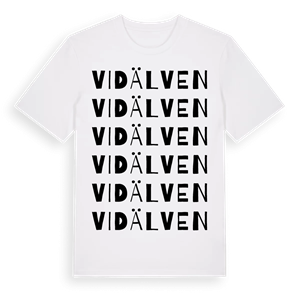 Vid älven ordlek t-shirt – ekologisk bomull t-shirt från Pinshirt