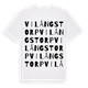 Vilångstorp ordlek t-shirt