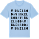 Blue Soul t-shirt med Vinkelboda ordlek t-shirt