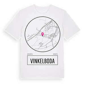 Vinkelboda t-shirt – ekologisk bomull t-shirt från Pinshirt