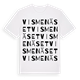 Vismenäset ordlek t-shirt