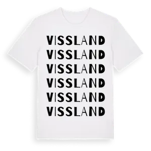 Vissland ordlek t-shirt – ekologisk bomull t-shirt från Pinshirt