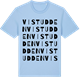 Blue Soul t-shirt med Vistudden ordlek t-shirt