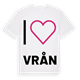 Jag älskar Vrån t-shirt stort tryck