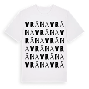 Vråna ordlek t-shirt – ekologisk bomull t-shirt från PinShirt