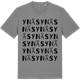 Mid Heather Gray t-shirt med Ynäs ordlek t-shirt