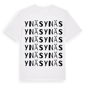 Ynäs ordlek t-shirt – ekologisk bomull t-shirt från PinShirt