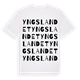 Yngslandet ordlek t-shirt