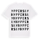 Yppersbyn ordlek t-shirt