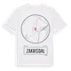 White t-shirt med Zakrisdal t-shirt