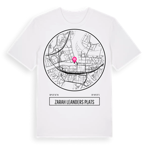 Zarah Leanders plats t-shirt – ekologisk bomull t-shirt från PinShirt