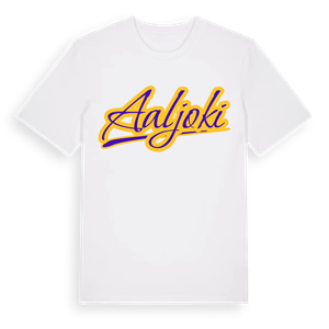 Aaljoki baseball t-shirt – ekologisk bomull t-shirt från Pinshirt