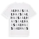 Alhaisi ordlek t-shirt