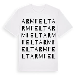 Armfelt ordlek t-shirt – ekologisk bomull t-shirt från Pinshirt