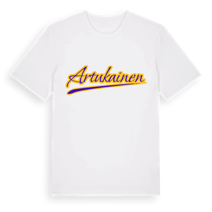 Artukainen baseball t-shirt – ekologisk bomull t-shirt från Pinshirt