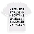 Asemanseutu ordlek t-shirt