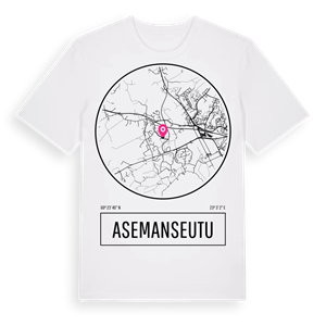 Asemanseutu t-shirt – ekologisk bomull t-shirt från Pinshirt