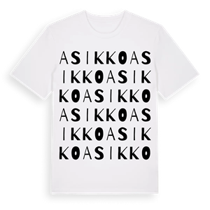 Asikko ordlek t-shirt – ekologisk bomull t-shirt från Pinshirt