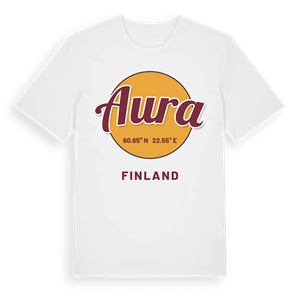 Aura cirkel t-shirt – ekologisk bomull t-shirt från Pinshirt