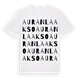 Auranlaakso ordlek t-shirt