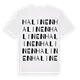 Halinen ordlek t-shirt