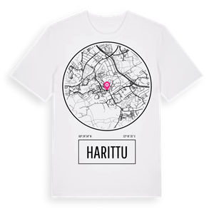 Harittu t-shirt – ekologisk bomull t-shirt från Pinshirt