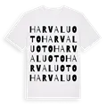 Harvaluoto ordlek t-shirt