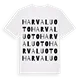 Harvaluoto ordlek t-shirt