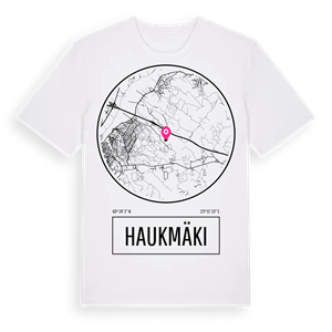 Haukmäki t-shirt – ekologisk bomull t-shirt från Pinshirt