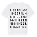 Heernummi ordlek t-shirt