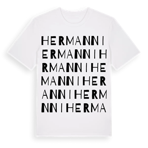 Hermanni ordlek t-shirt – ekologisk bomull t-shirt från Pinshirt