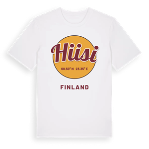 Hiisi cirkel t-shirt – ekologisk bomull t-shirt från Pinshirt