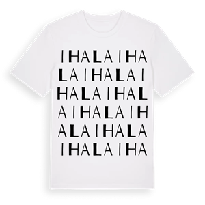 Ihala ordlek t-shirt – ekologisk bomull t-shirt från Pinshirt