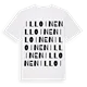 Illoinen ordlek t-shirt