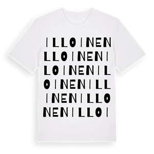 Illoinen ordlek t-shirt – ekologisk bomull t-shirt från Pinshirt