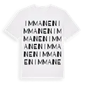Immanen ordlek t-shirt